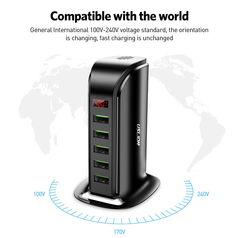 5V 4A Multi-Port USB Charger